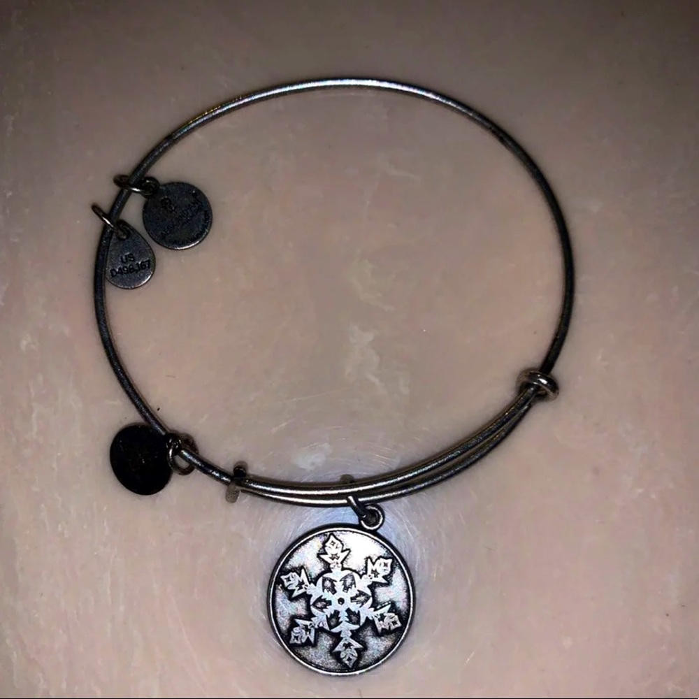 Alex and Ani Snowflake Bracelet